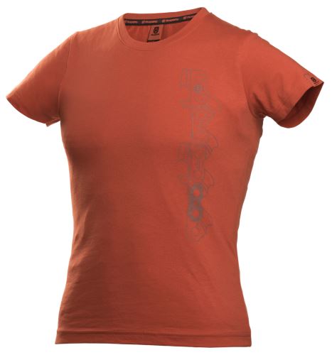 Husqvarna Tričko X-CUT, dámské, barva oranžová bronzová