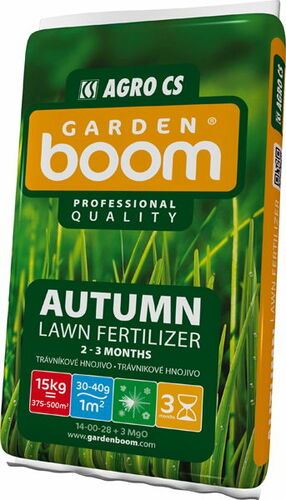 AGRO Garden Boom AUTUMN podzimní trávníkové hnojivo 15 kg